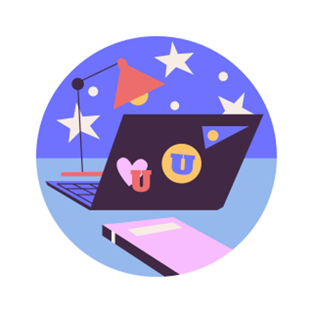 University Sticker Transparent Image