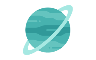Uranus Sticker PNG
