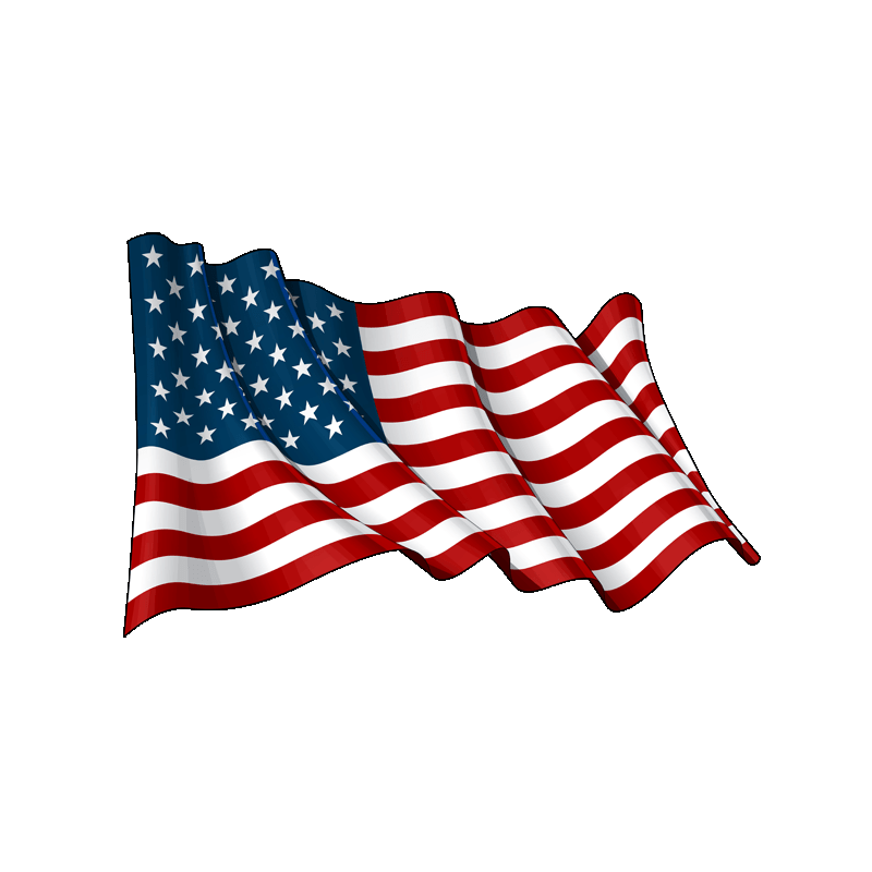 Usa Flag Transparent Clipart