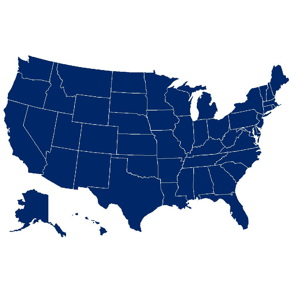 USA Map Transparent Photo