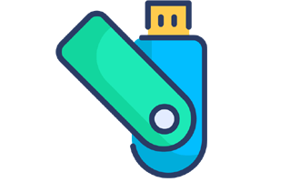 Usb Flash Drive Sticker PNG