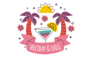 Vacations Sticker PNG