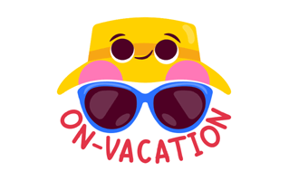 Vacay Free Sticker PNG