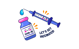 Vaccine Free Sticker PNG