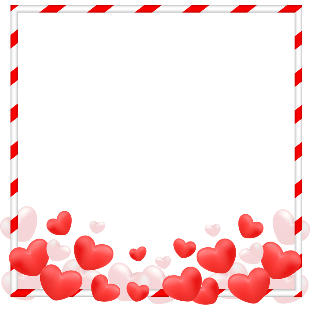 Valentine Frame Transparent Clipart