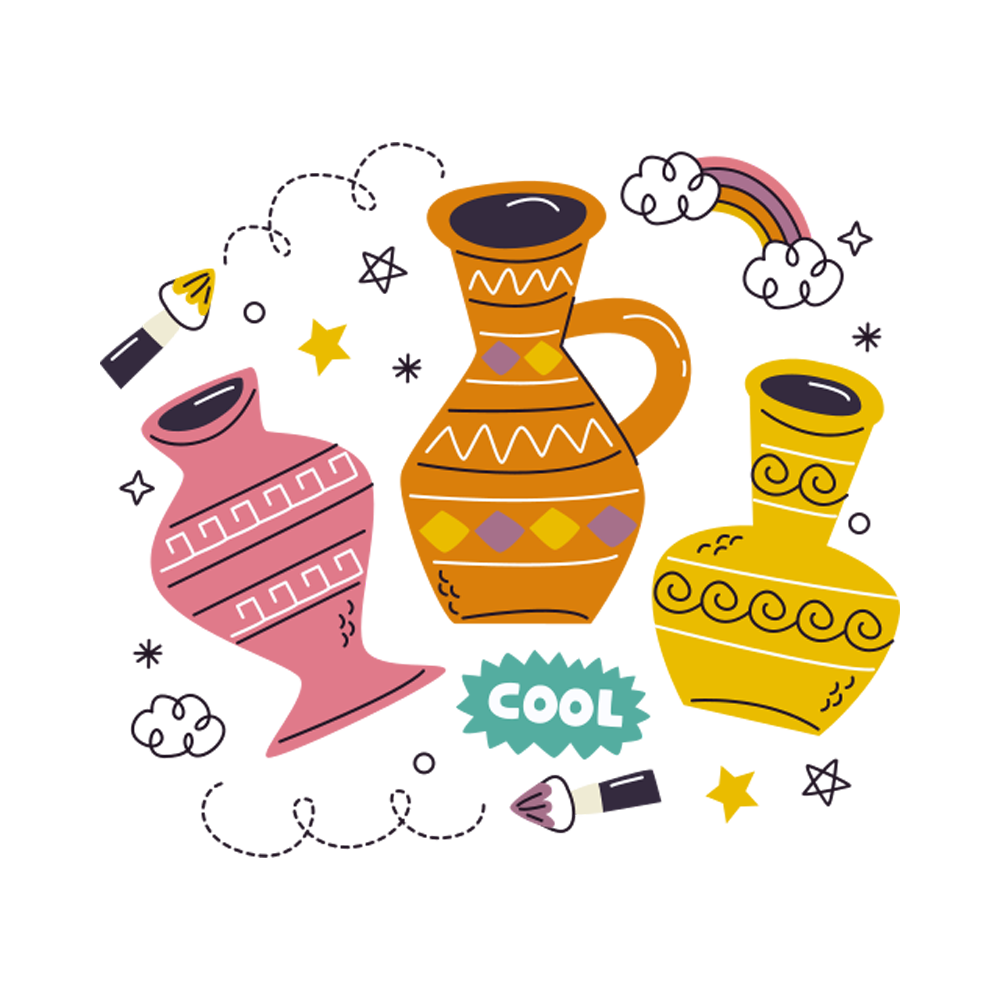 Vase Free Sticker Transparent Picture