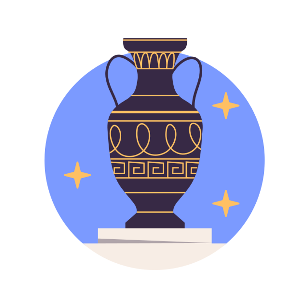 Vase Free Sticker Transparent Clipart