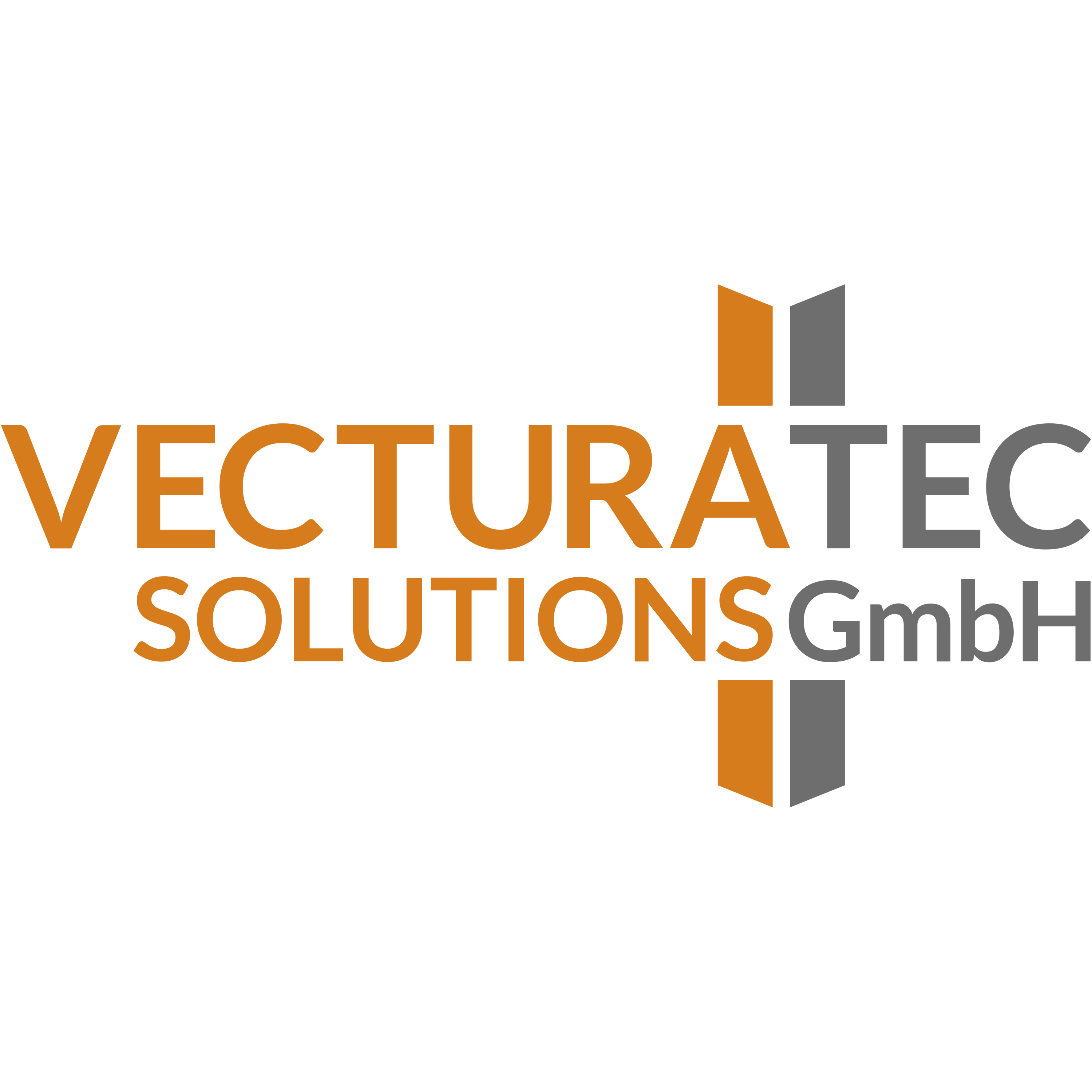 Vecturatech Solutions Logo Transparent Image