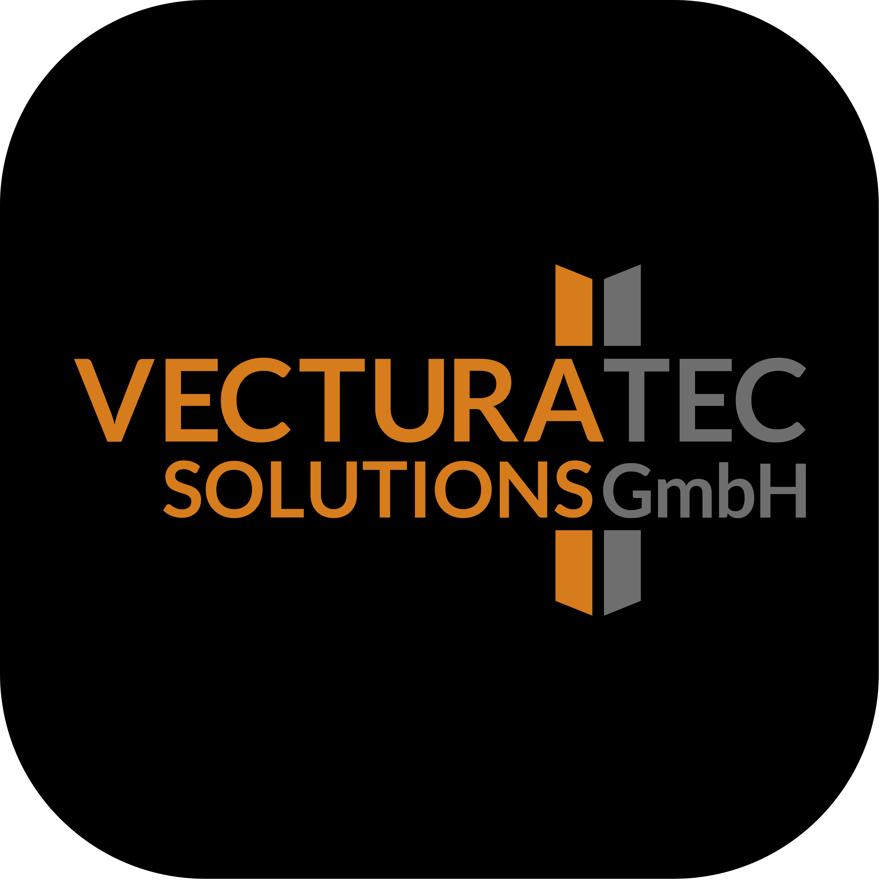 Vecturatech Solutions Logo Transparent Photo