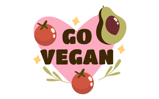 Vegan Free Sticker PNG