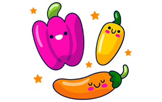 Vegetables Sticker PNG