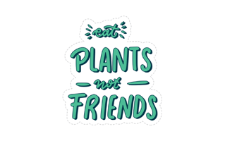 Vegetarian Free Sticker PNG