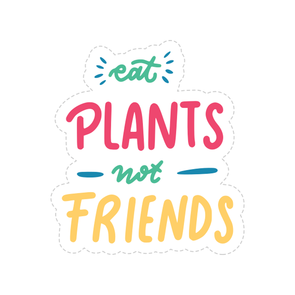 Vegetarian Sticker Transparent Photo