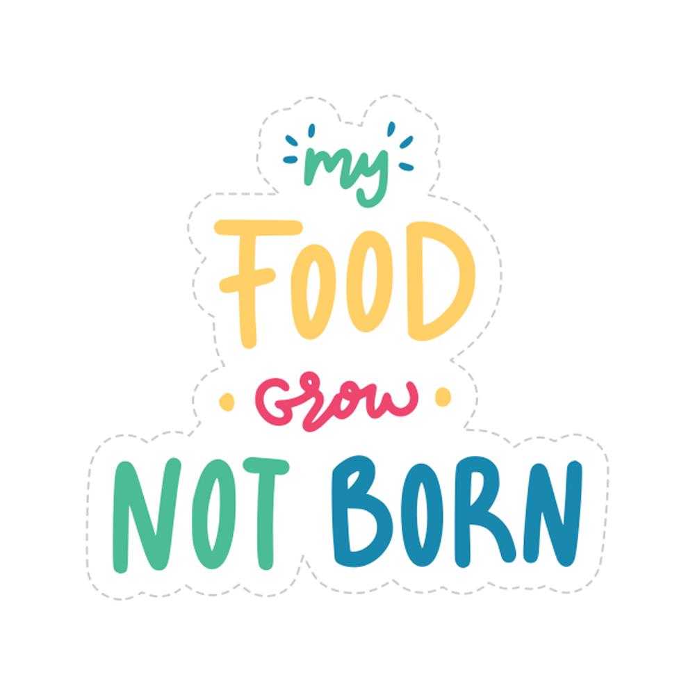 Vegetarian Sticker Transparent Picture