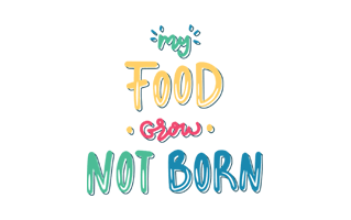 Vegetarian Sticker PNG