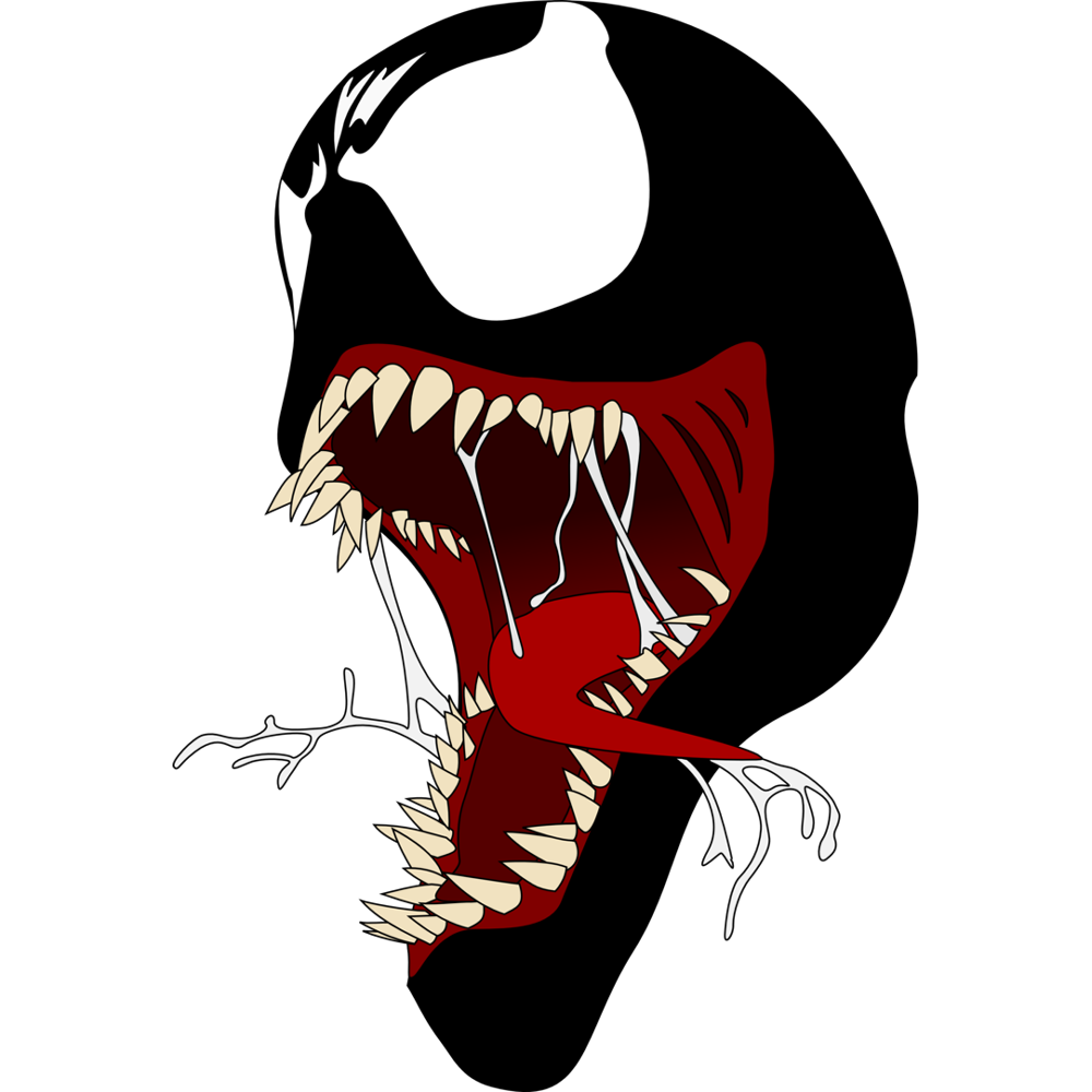 Venom Head Transparent Clipart