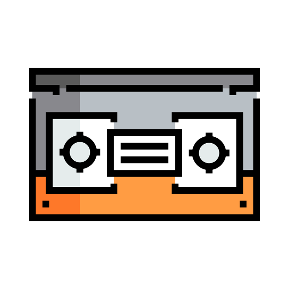 VHS Tape Free Sticker Transparent Gallery