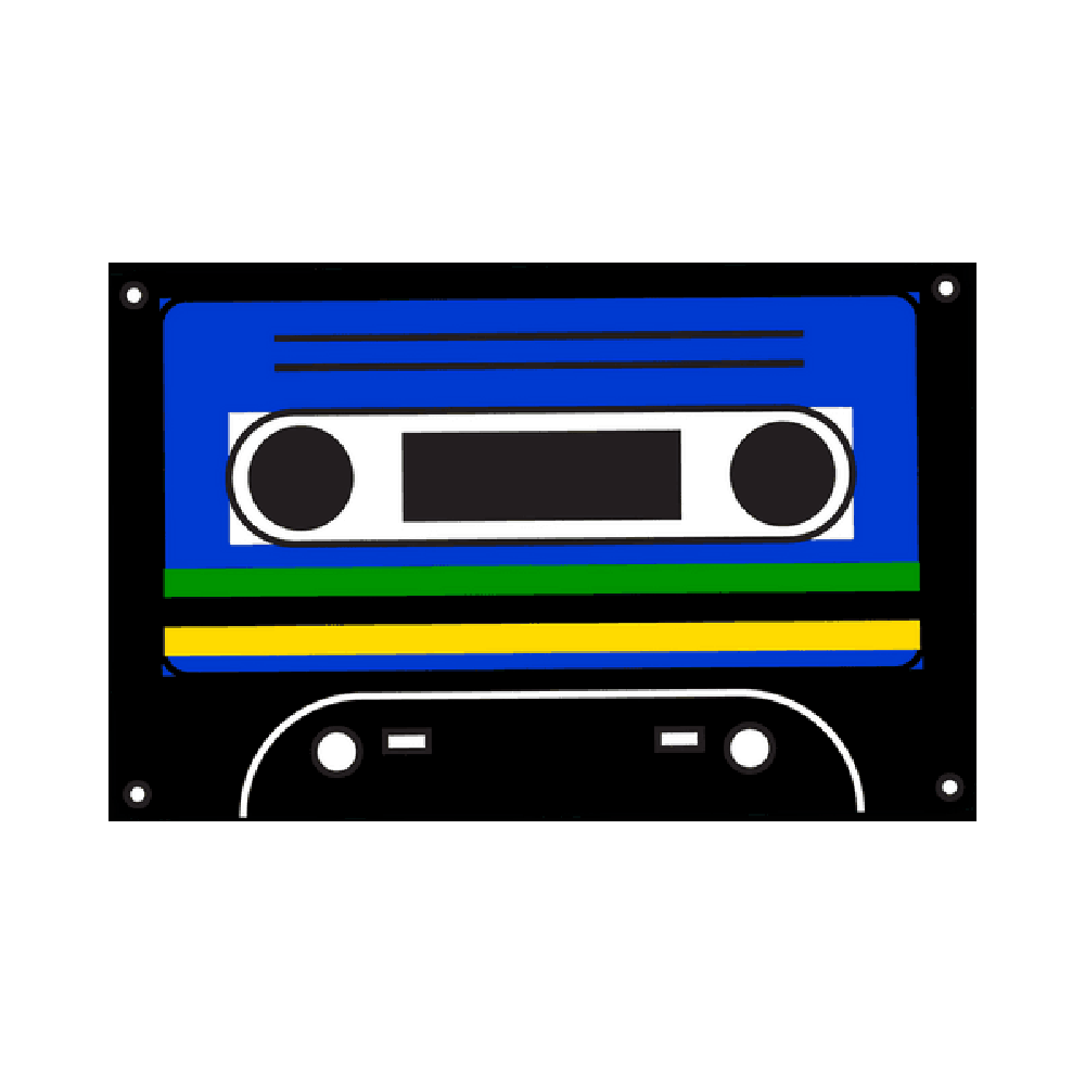 VHS Tape Sticker Transparent Photo