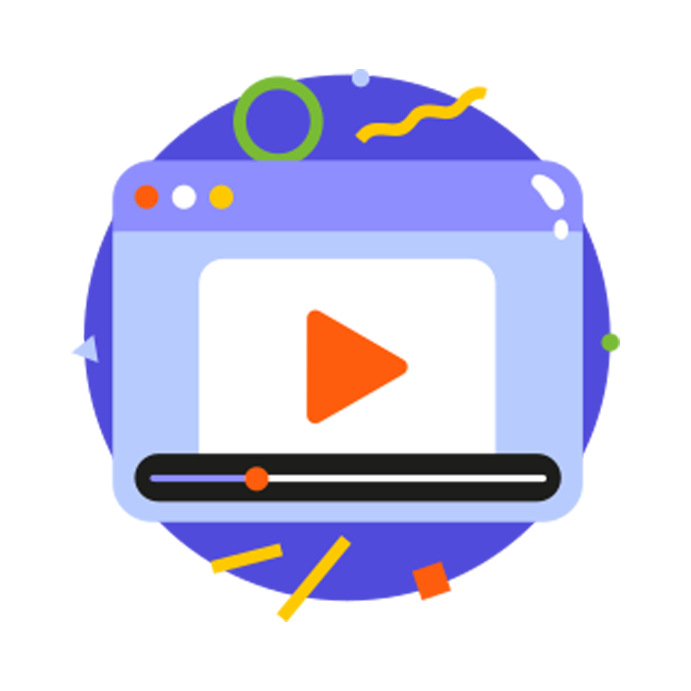 Video Content free Sticker Transparent Image