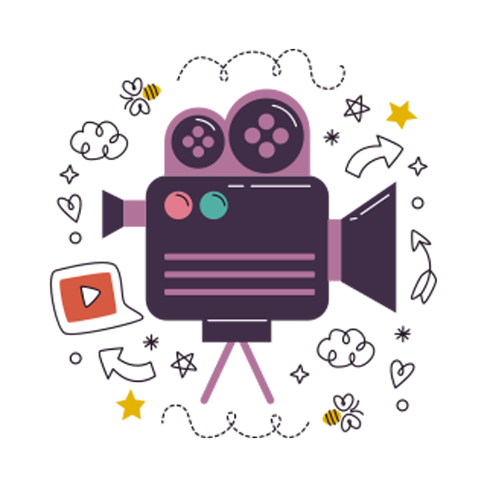 Video Content free Sticker Transparent Clipart