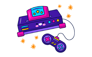 Video Game Sticker PNG