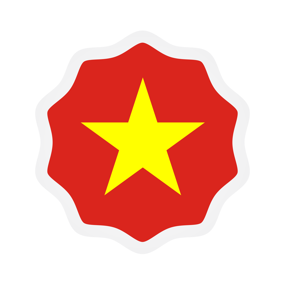 Vietnam Flag Transparent Image
