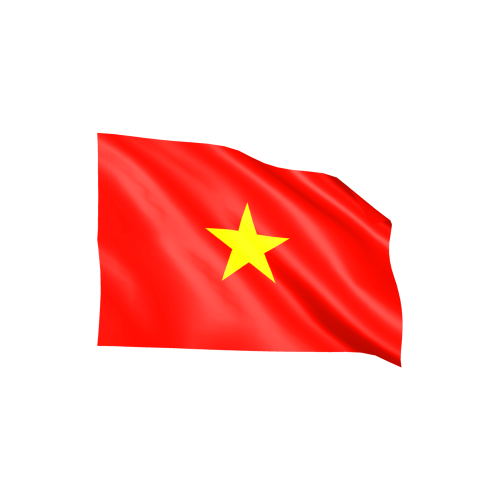 Vietnam Flag Transparent Clipart