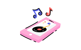 Vinyl Player Free Sticker PNG