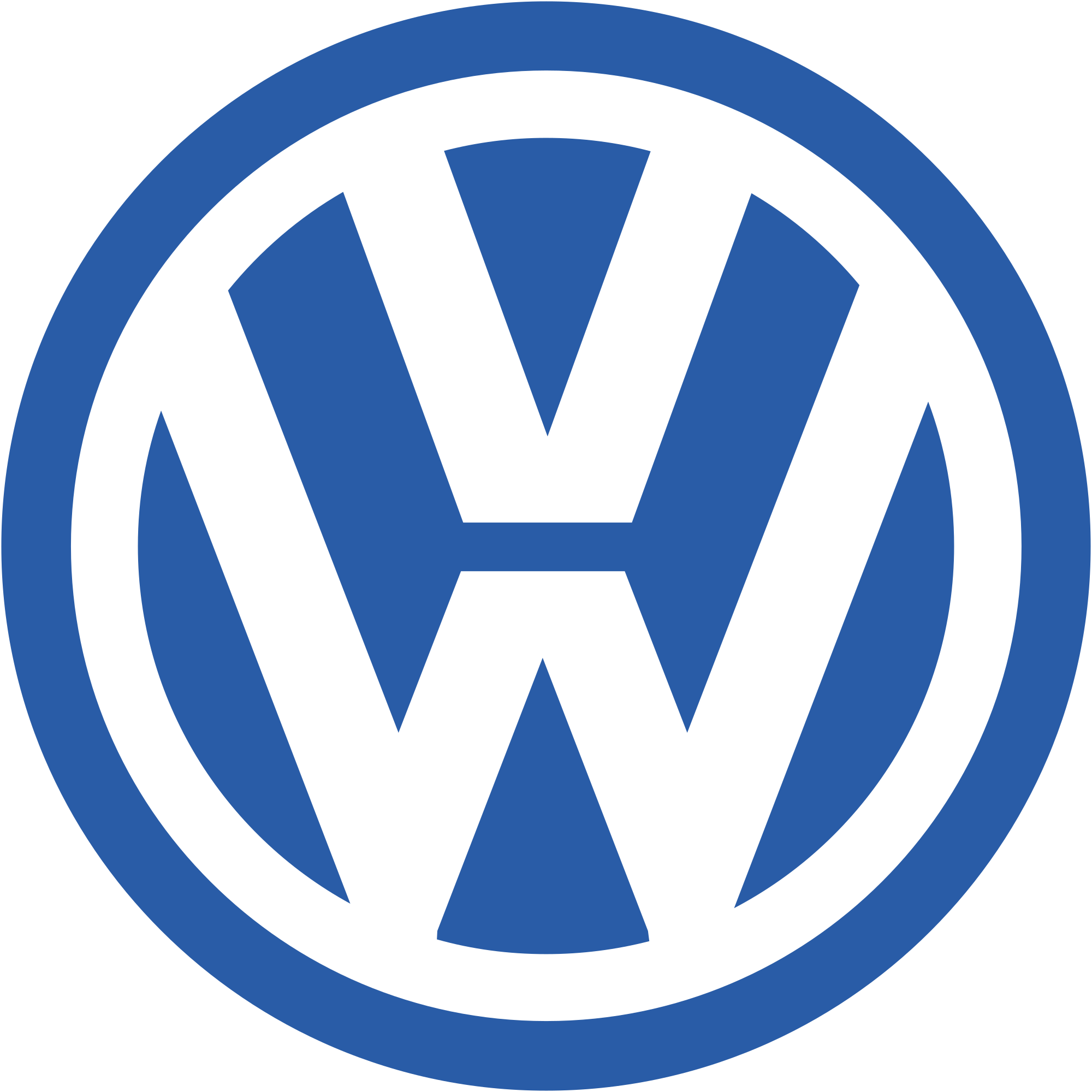 Volkswagen Logo Transparent Clipart
