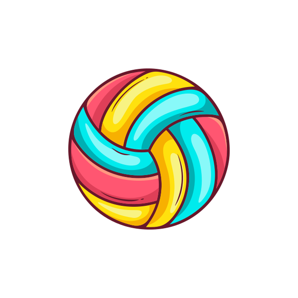 Volleyball Free Sticker Transparent Gallery