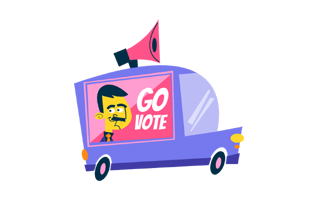Vote Free Sticker PNG