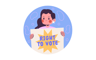 Vote Sticker PNG