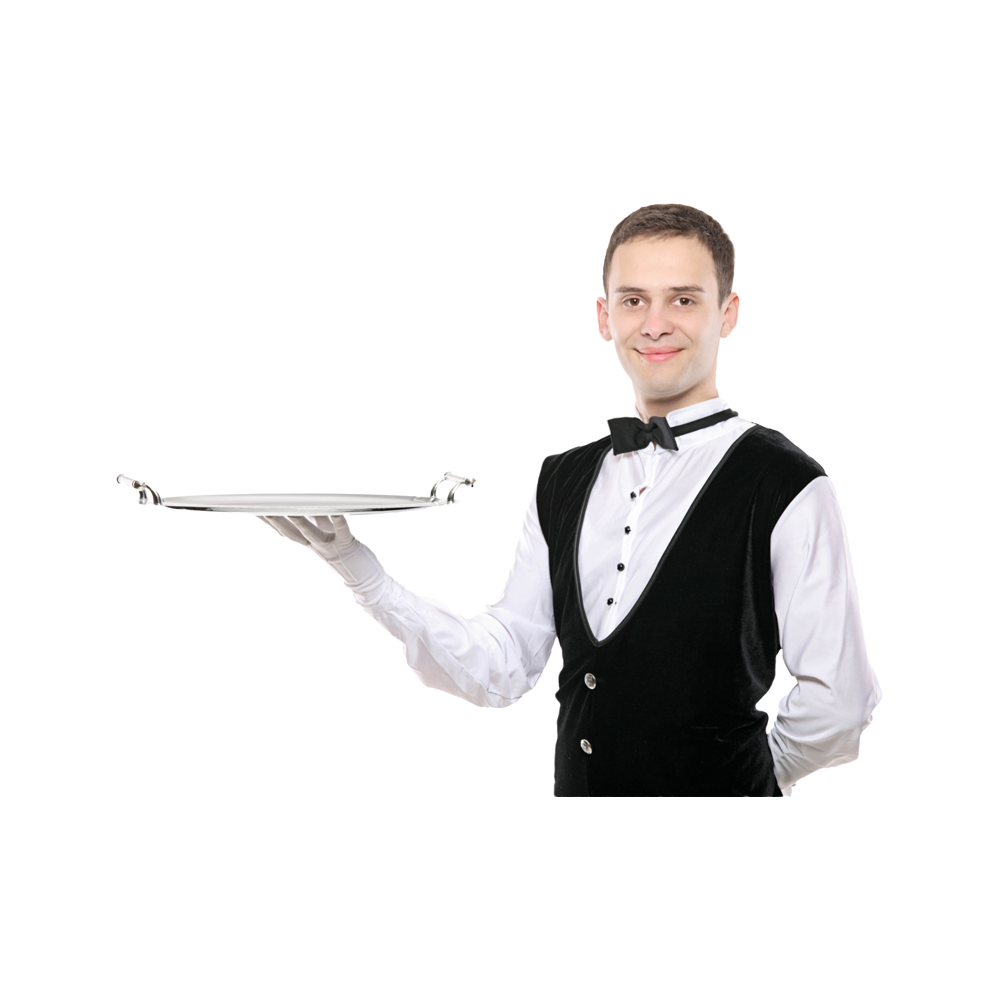 Waiter  Transparent Photo