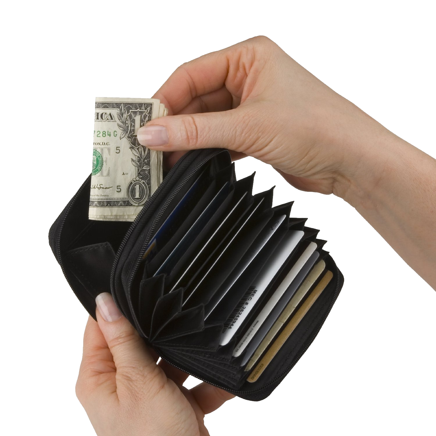 Wallet In Hand  Transparent Image