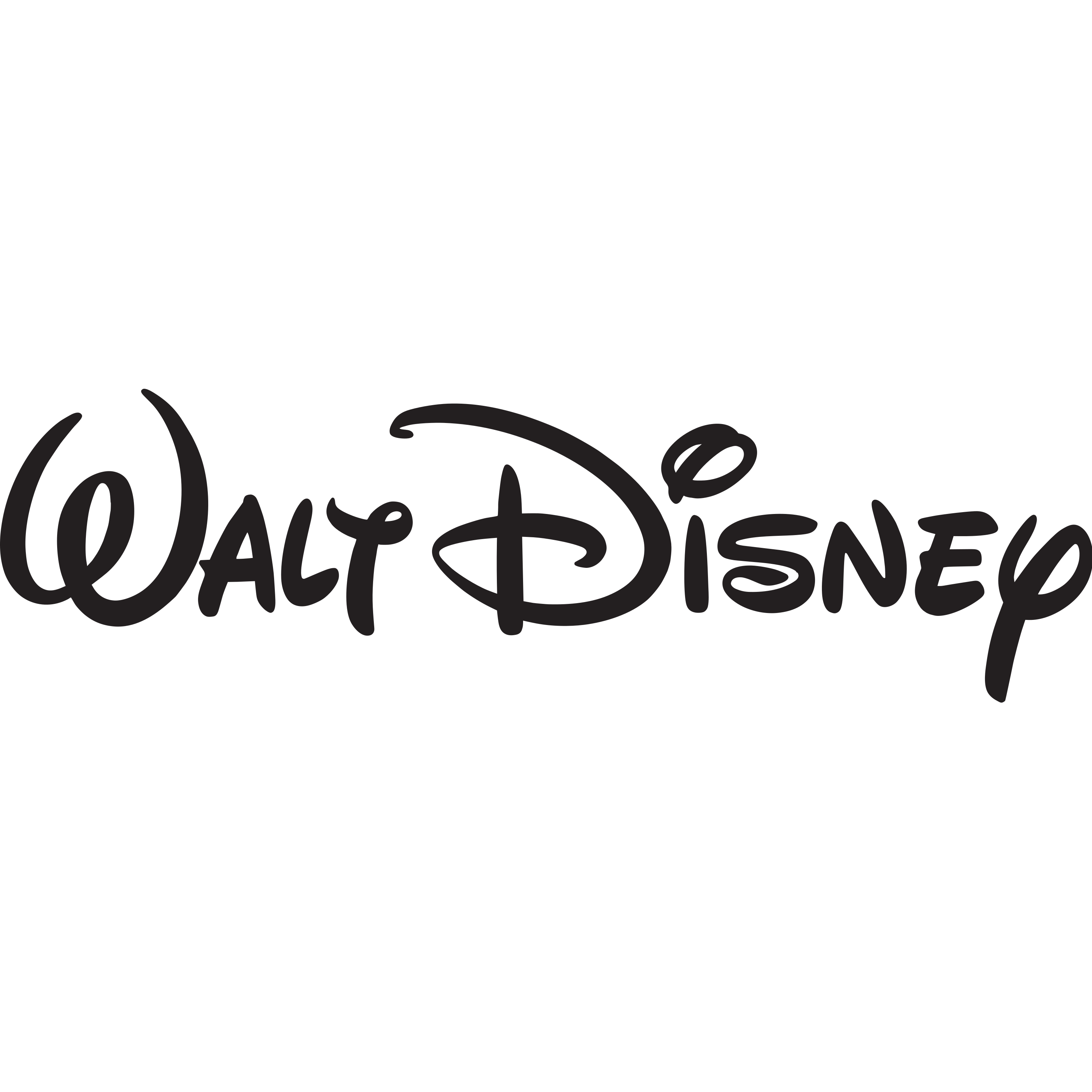 Walt Disney Logo  Transparent Image