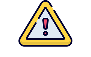 Warning Sign Sticker PNG