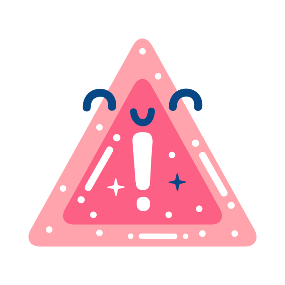 Warning Sticker Free Transparent Clipart