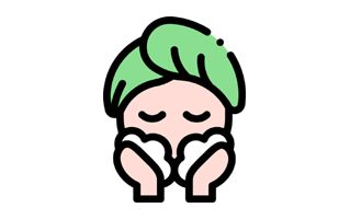 Wash Face Free Sticker PNG