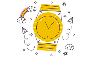 Watch Free Sticker PNG