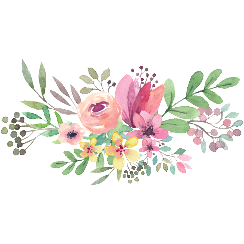 Watercolour Flower Transparent Gallery