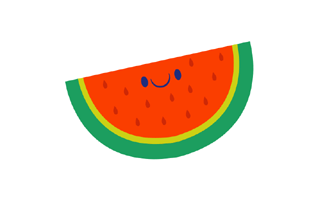Watermelon Sticker PNG