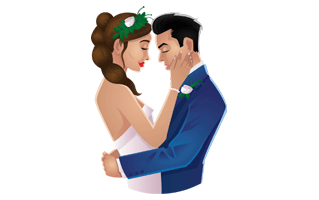 Wedding Couple PNG