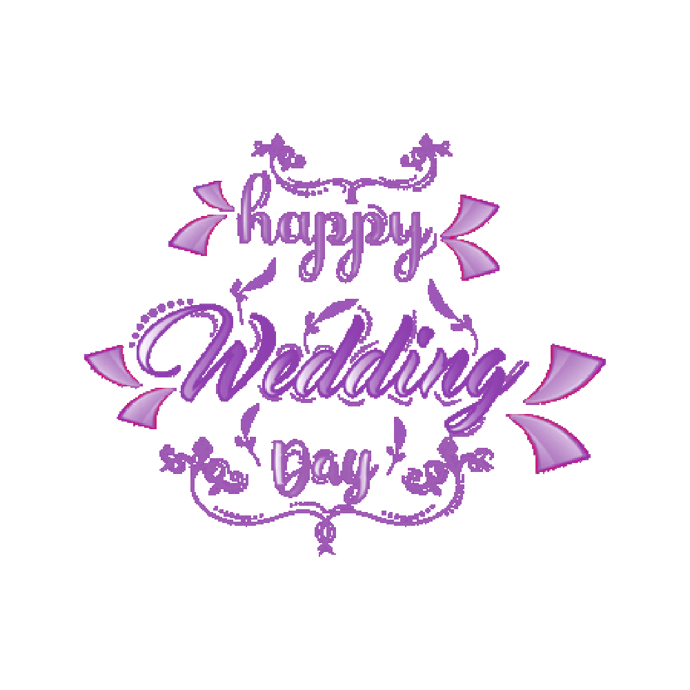 Wedding Day Free Sticker Transparent Picture