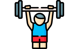 Weightlifting Sticker PNG