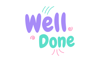 Well Done Free Sticker PNG