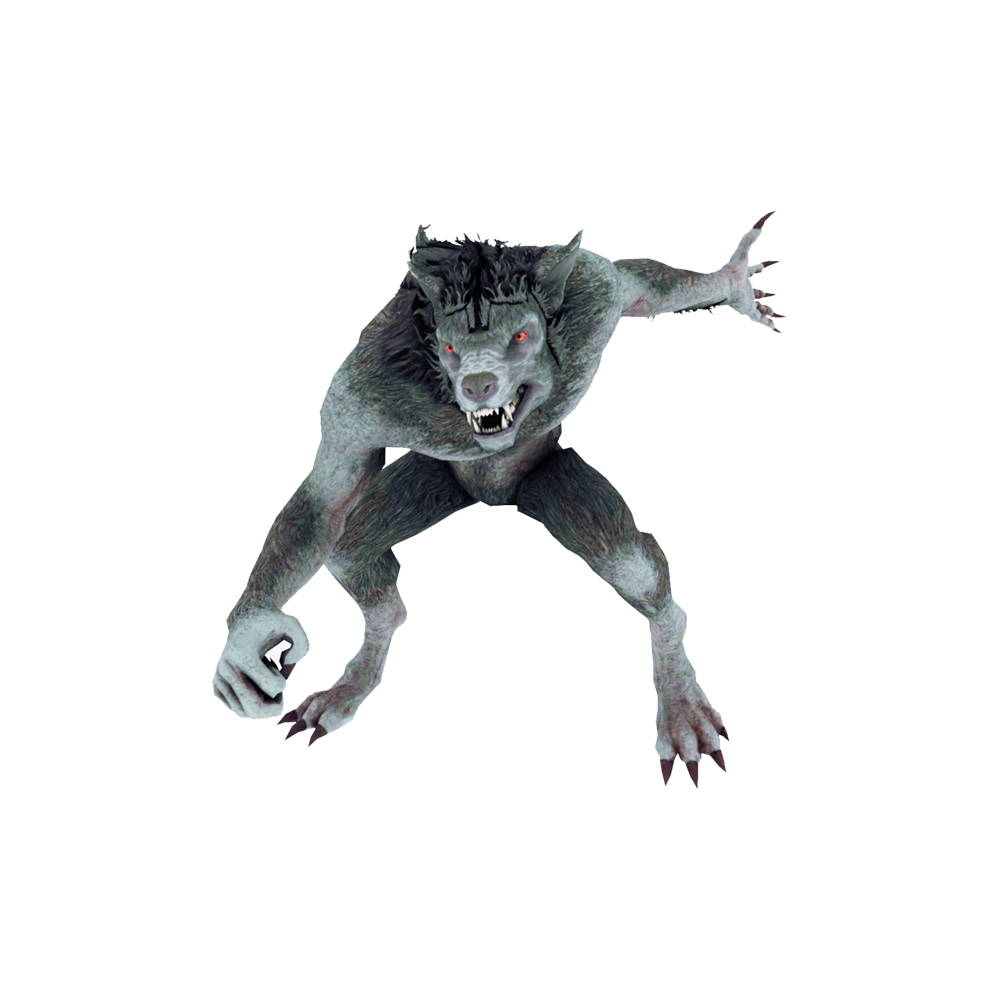 Werewolf  Transparent Clipart