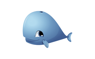 Whale Cartoon PNG