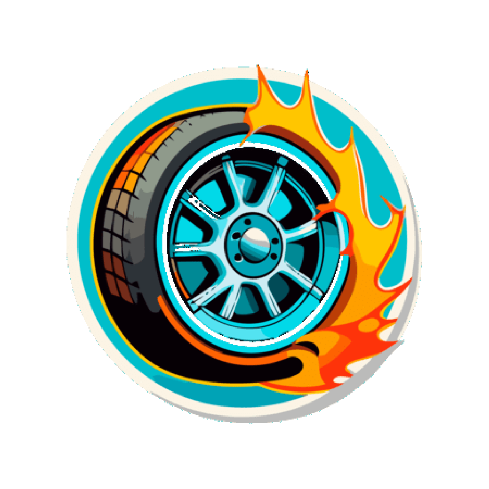 Wheel Sticker Transparent Picture