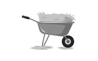 Wheelbarrow Free Sticker PNG