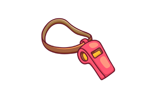 Whistle Sticker PNG